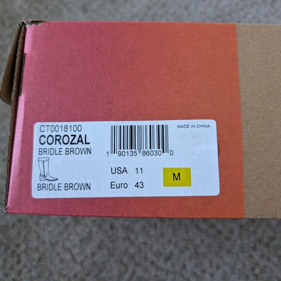 New in Box Comfortiva Leather Boots in Bridle Brown, Women's size 11 - Picture 2 of 9